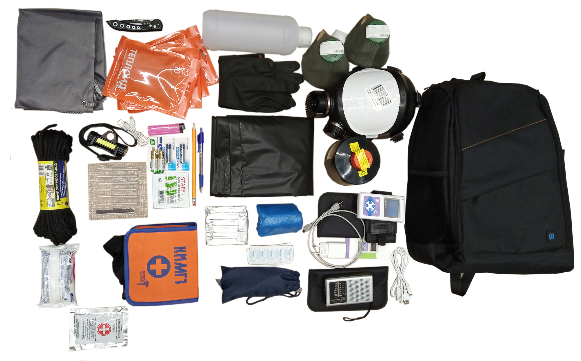 Рюкзак выживания в ядерной войне, модификация 701-гражданский