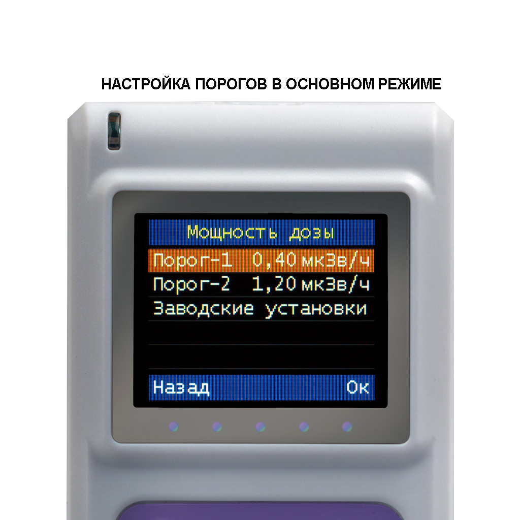 Профессиональный дозиметр RadiaScan 801 M с гос.поверкой